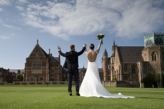 Bristol wedding shoot in Clifton College. Beata Cosgrove Photography
